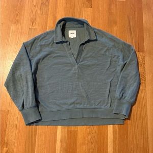 Aerie green oversized top size small